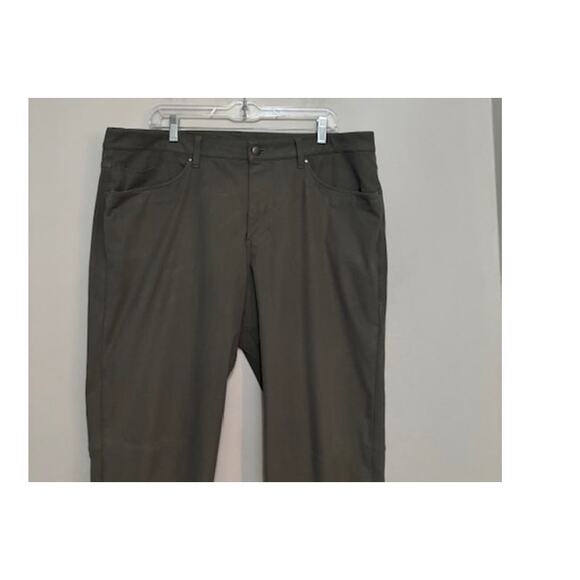 Lululemon ABC Pant Slim Fit Men’s Size 38 Style# M5AD9S Olive Green - Picture 4 of 9
